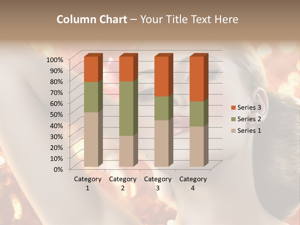 Romantic Black Woman PowerPoint Template