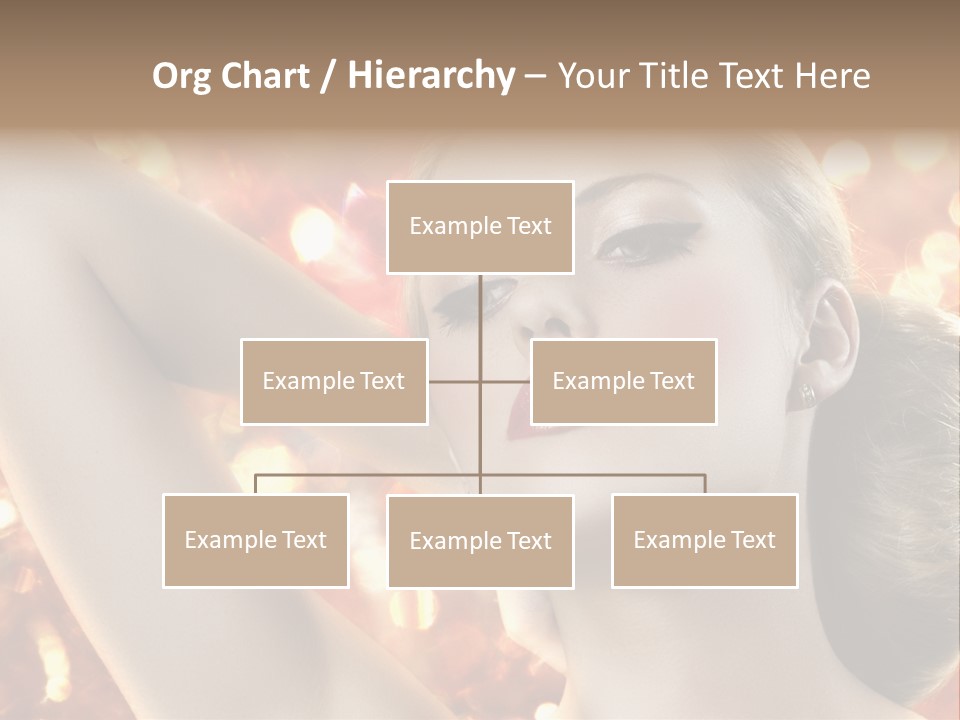 Romantic Black Woman PowerPoint Template