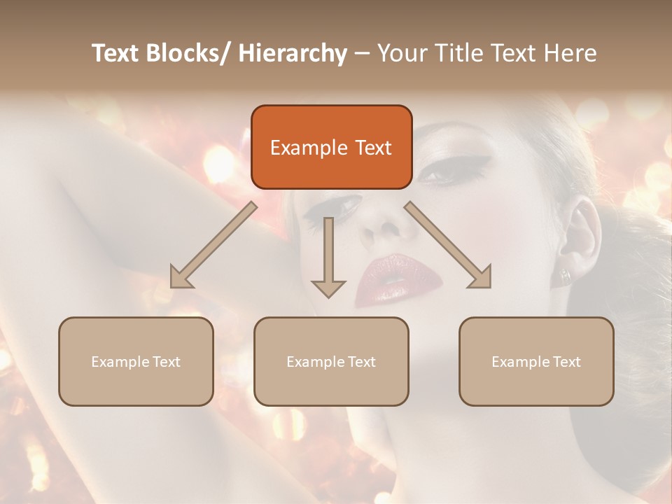 Romantic Black Woman PowerPoint Template