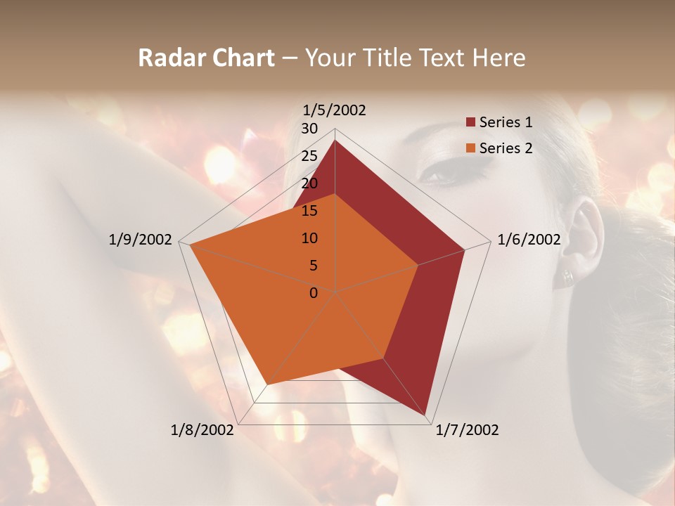 Romantic Black Woman PowerPoint Template