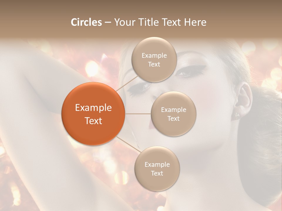 Romantic Black Woman PowerPoint Template