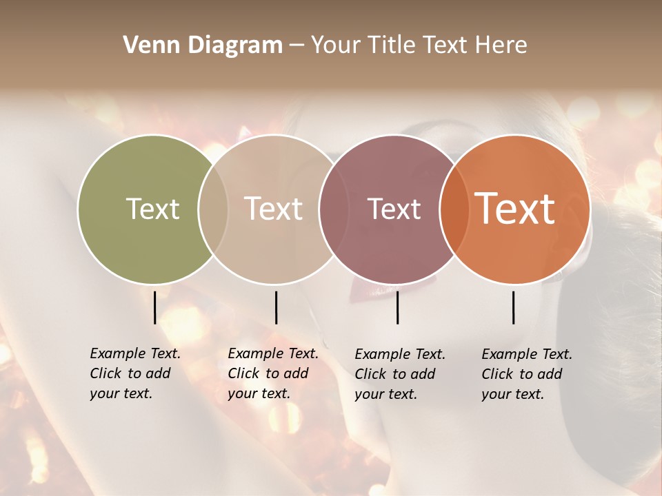 Romantic Black Woman PowerPoint Template