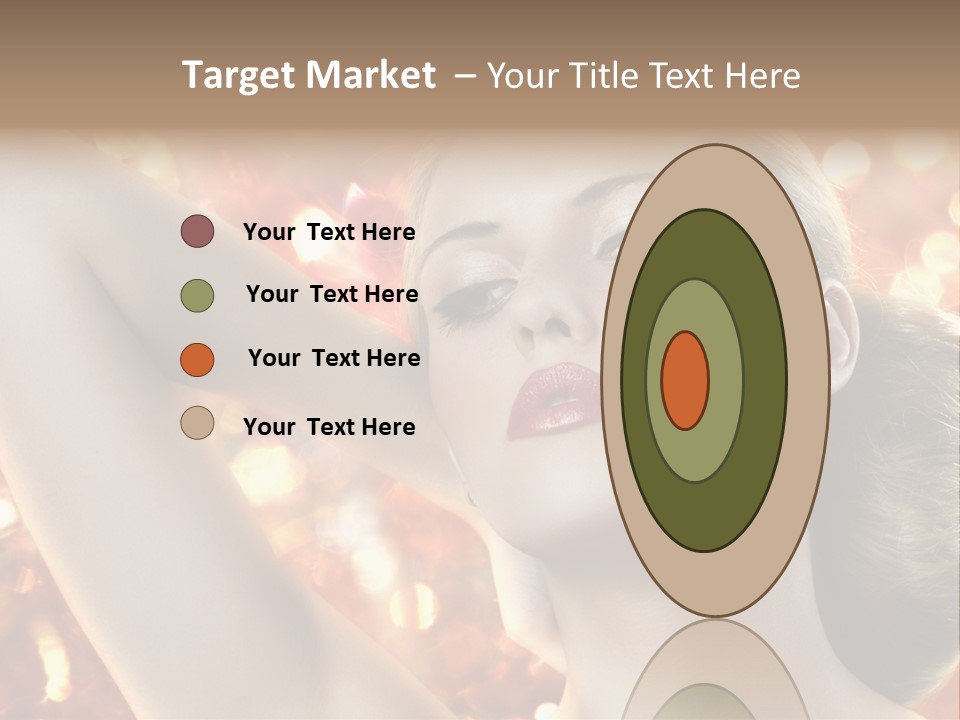 Romantic Black Woman PowerPoint Template