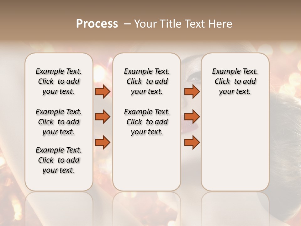 Romantic Black Woman PowerPoint Template