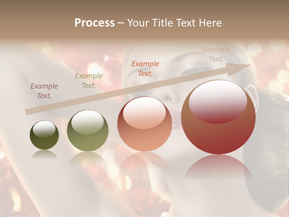 Romantic Black Woman PowerPoint Template