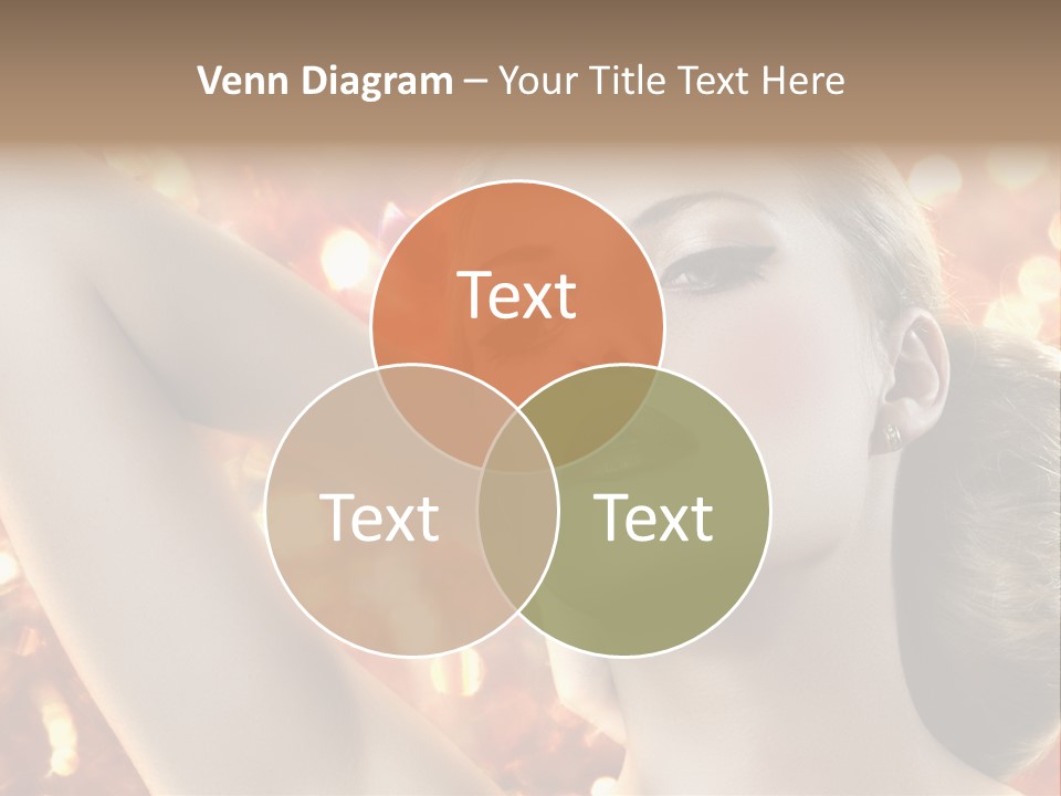 Romantic Black Woman PowerPoint Template