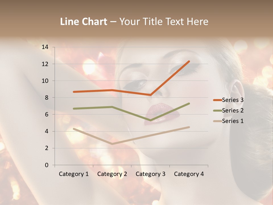 Romantic Black Woman PowerPoint Template