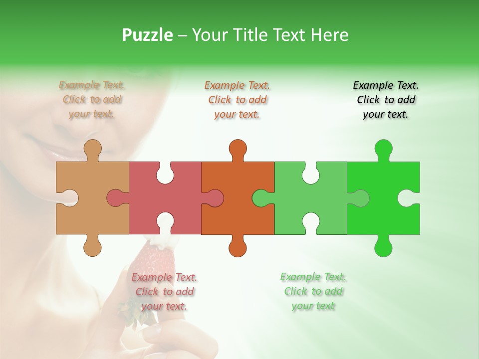 Smiling Diet Morning PowerPoint Template