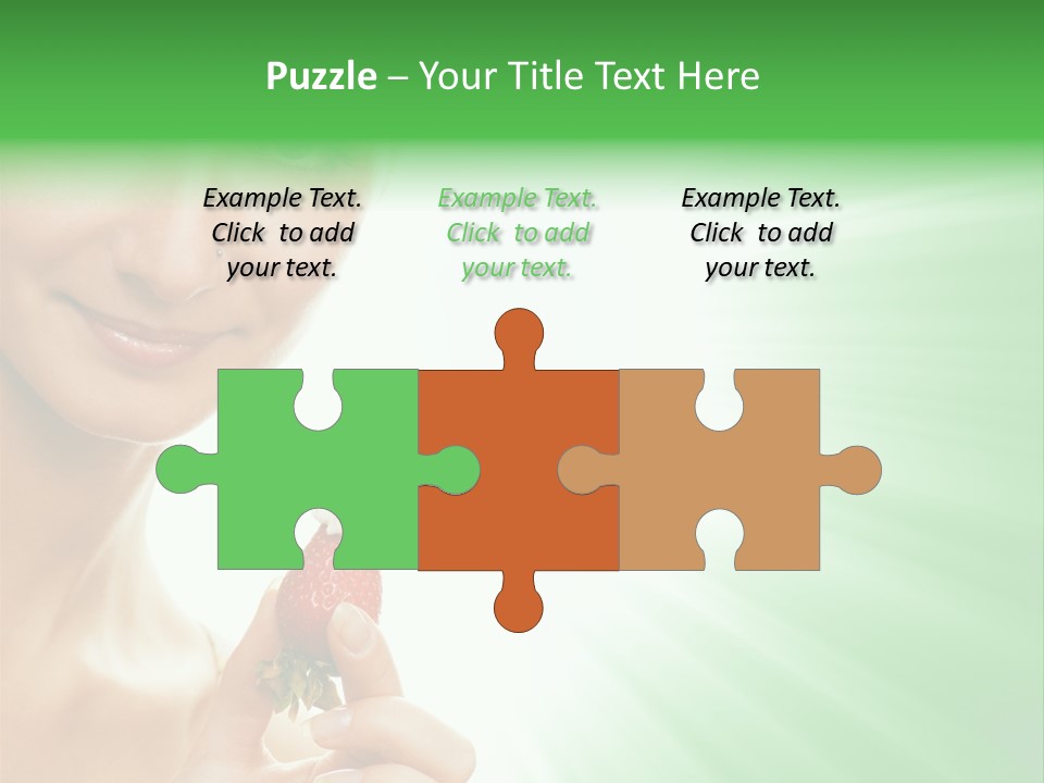 Smiling Diet Morning PowerPoint Template