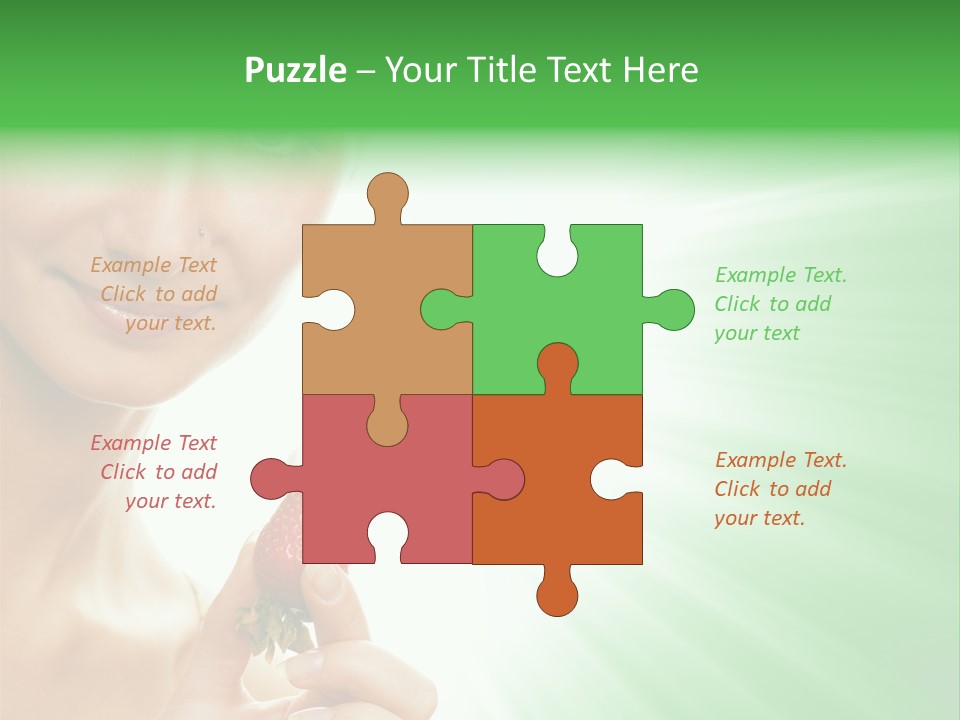 Smiling Diet Morning PowerPoint Template