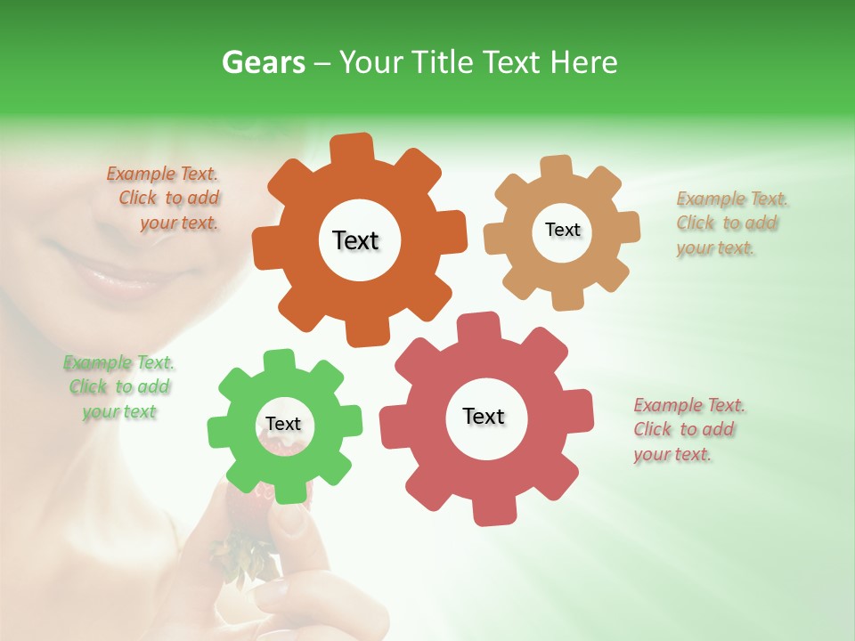 Smiling Diet Morning PowerPoint Template