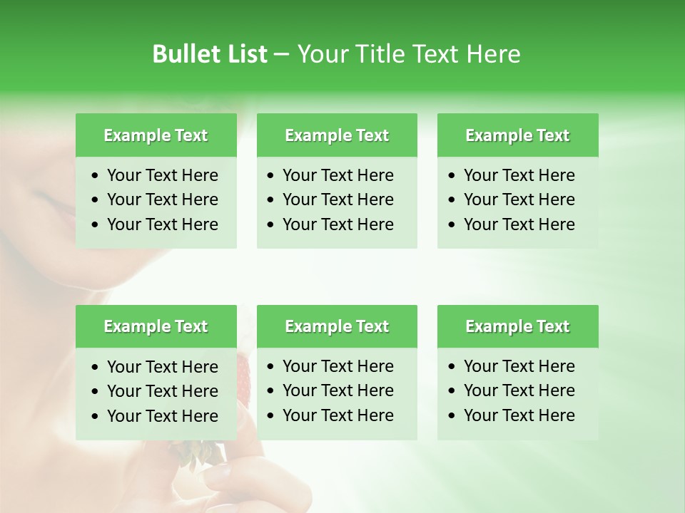 Smiling Diet Morning PowerPoint Template