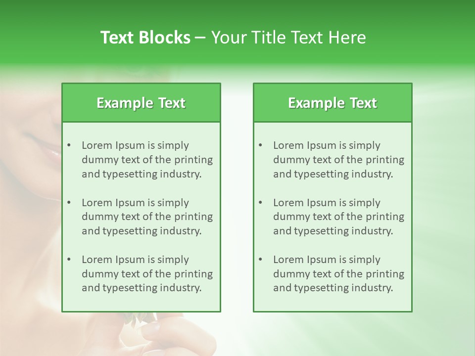 Smiling Diet Morning PowerPoint Template