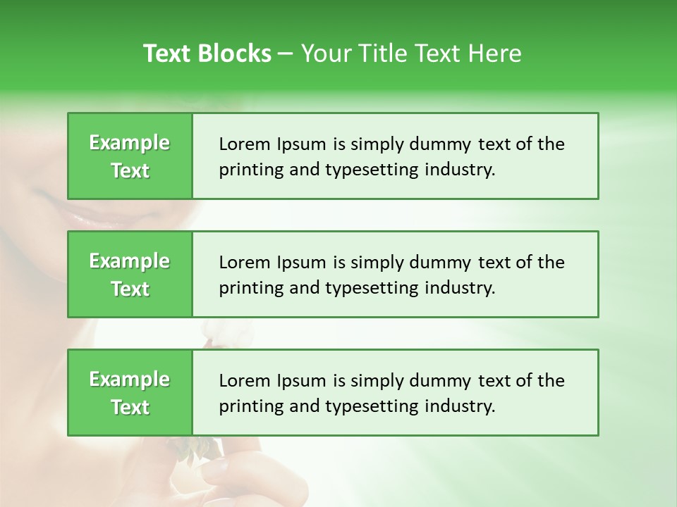 Smiling Diet Morning PowerPoint Template