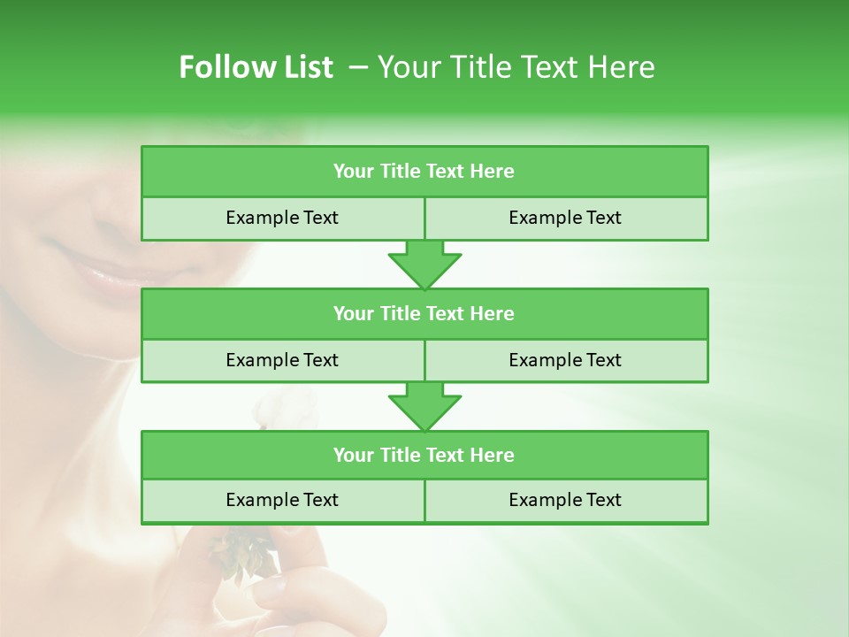 Smiling Diet Morning PowerPoint Template