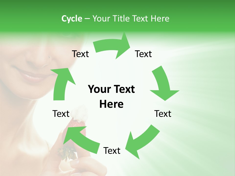 Smiling Diet Morning PowerPoint Template