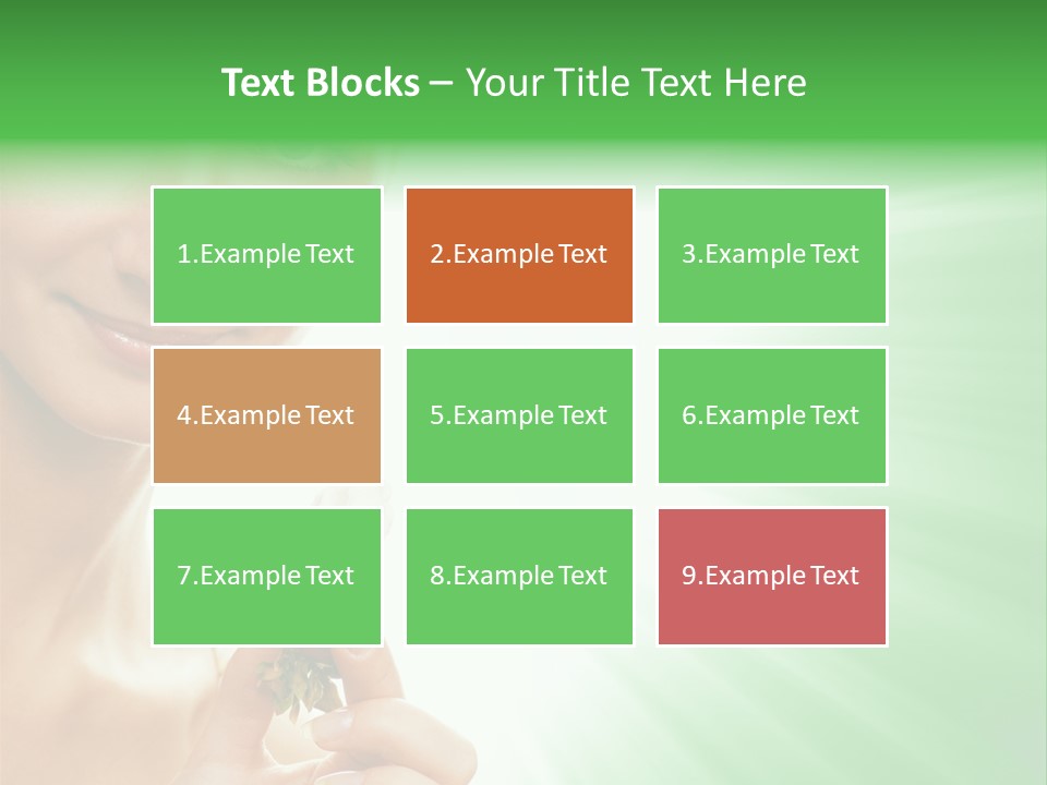 Smiling Diet Morning PowerPoint Template