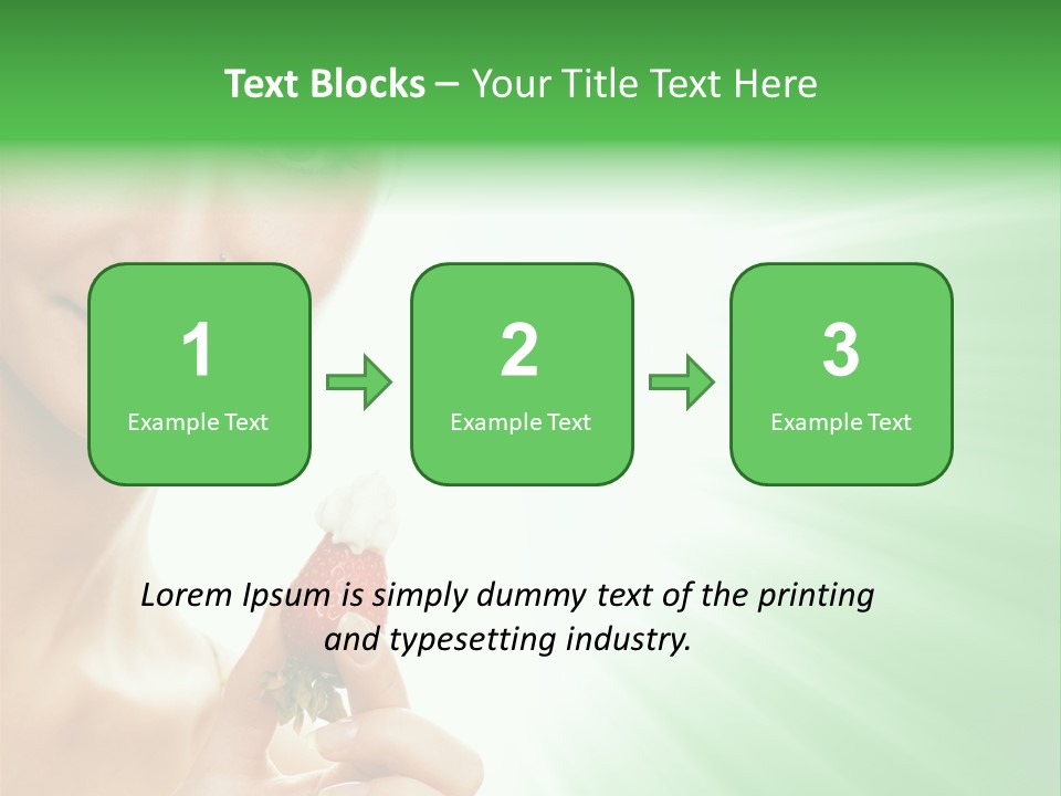 Smiling Diet Morning PowerPoint Template