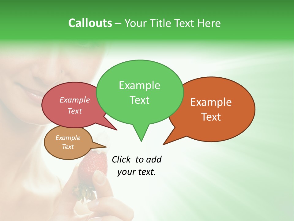 Smiling Diet Morning PowerPoint Template