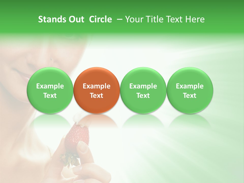 Smiling Diet Morning PowerPoint Template