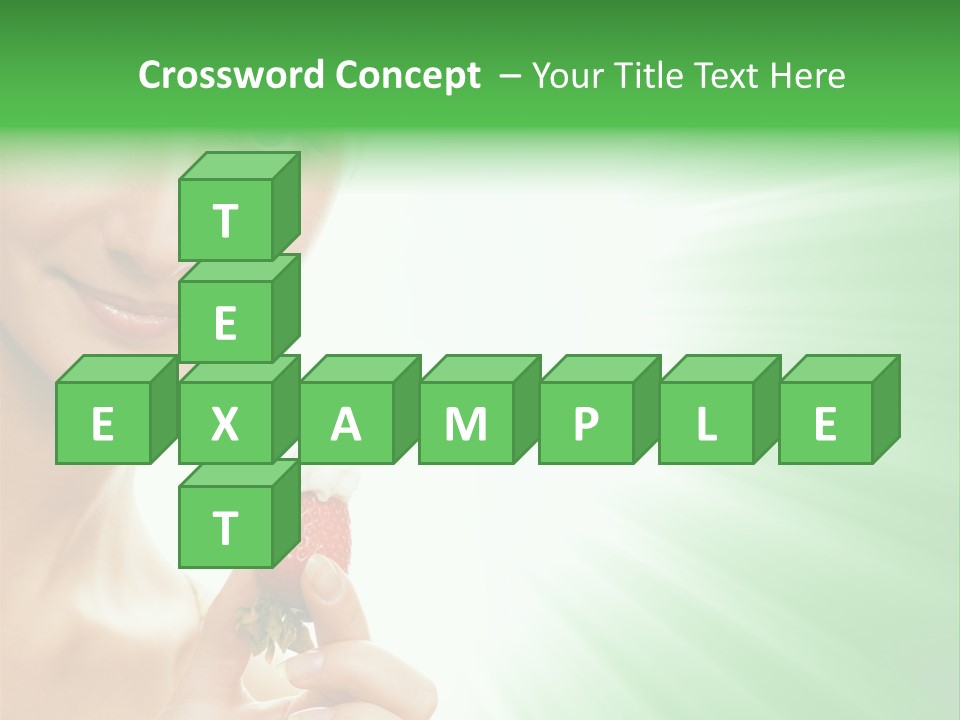 Smiling Diet Morning PowerPoint Template