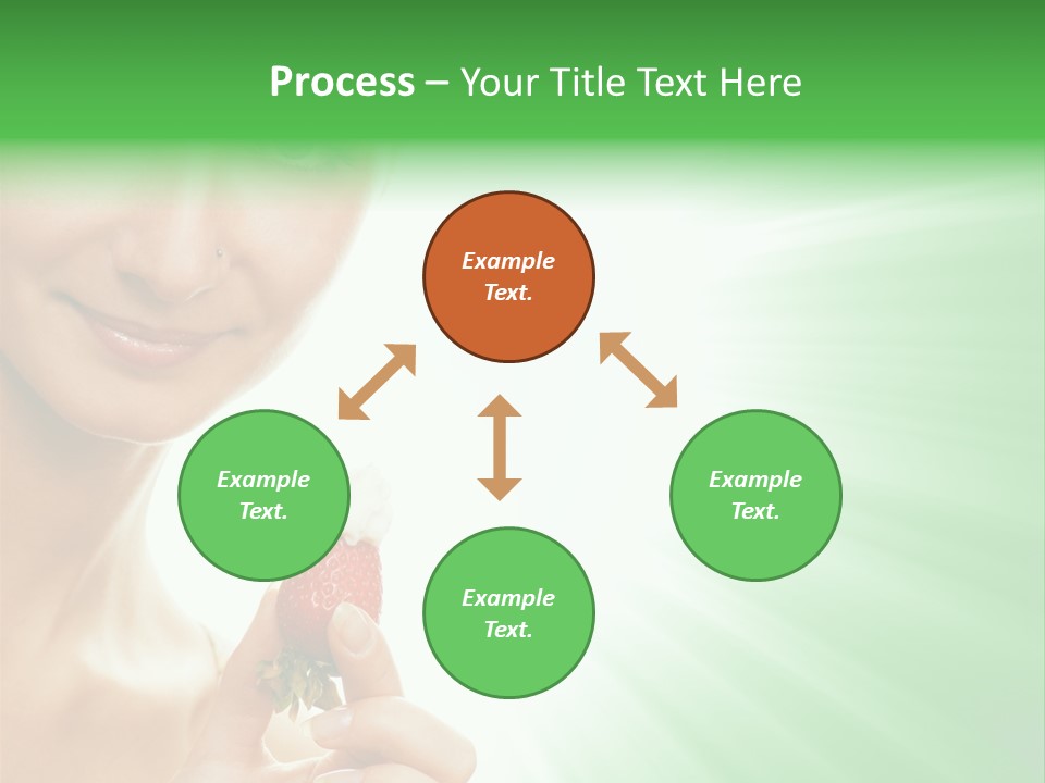 Smiling Diet Morning PowerPoint Template