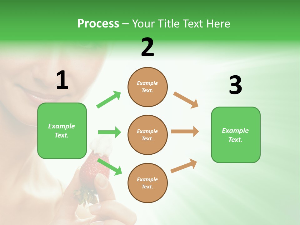 Smiling Diet Morning PowerPoint Template