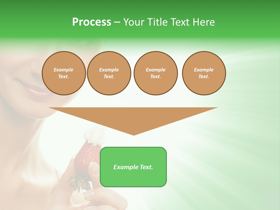 Smiling Diet Morning PowerPoint Template