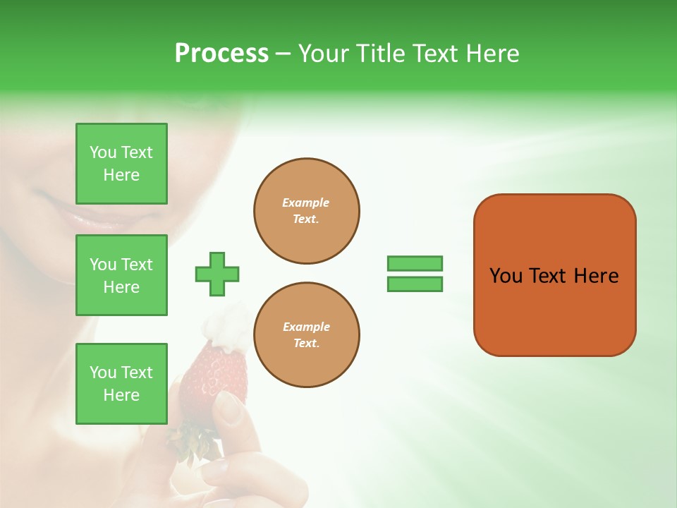 Smiling Diet Morning PowerPoint Template