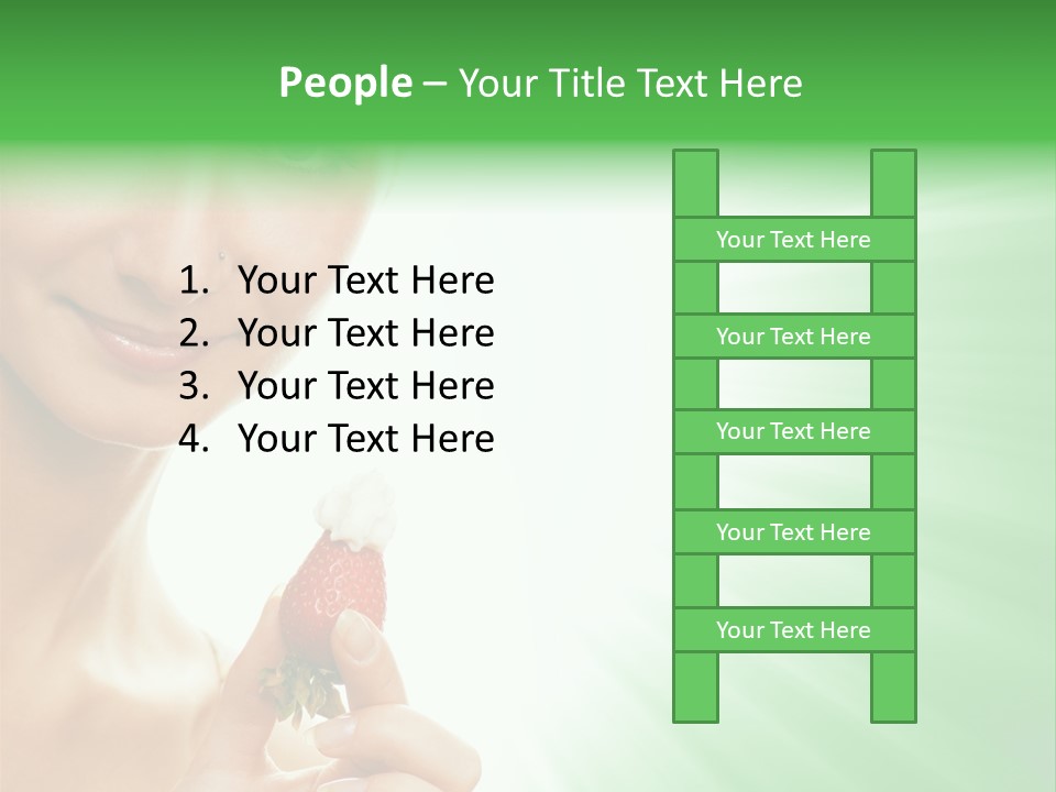 Smiling Diet Morning PowerPoint Template