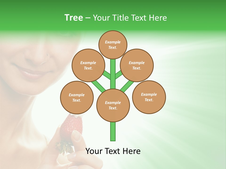 Smiling Diet Morning PowerPoint Template