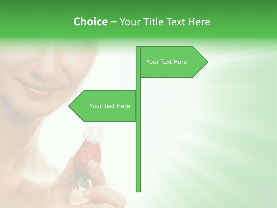 Smiling Diet Morning PowerPoint Template