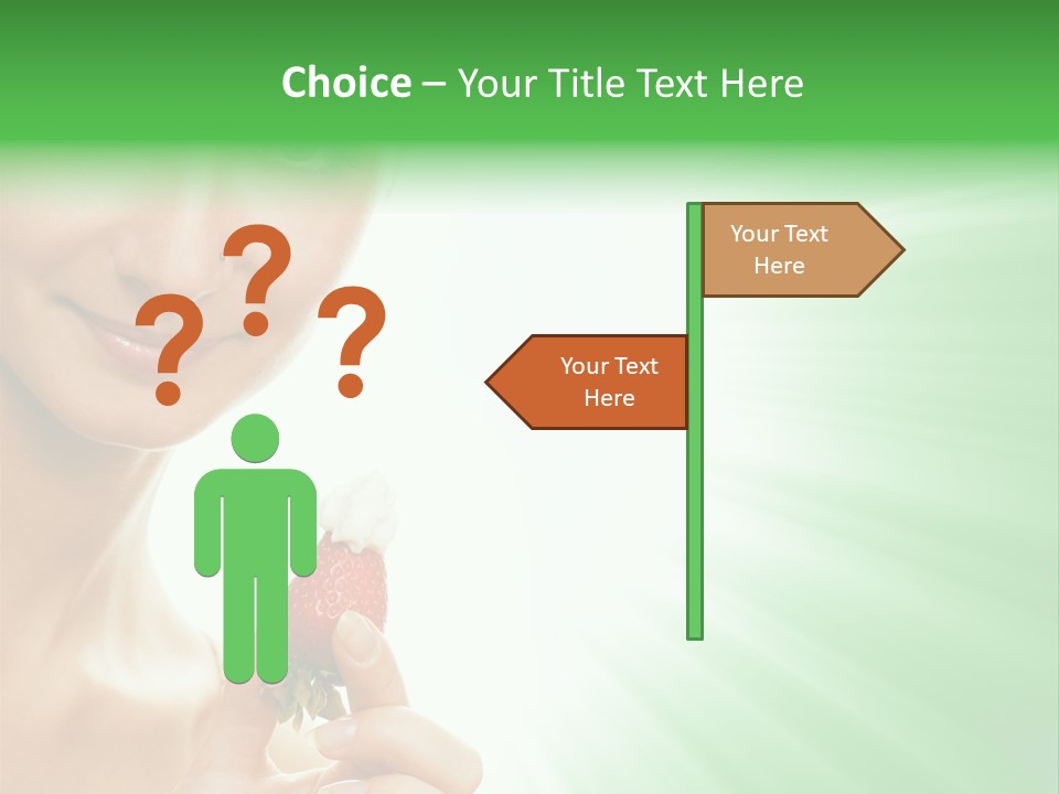 Smiling Diet Morning PowerPoint Template