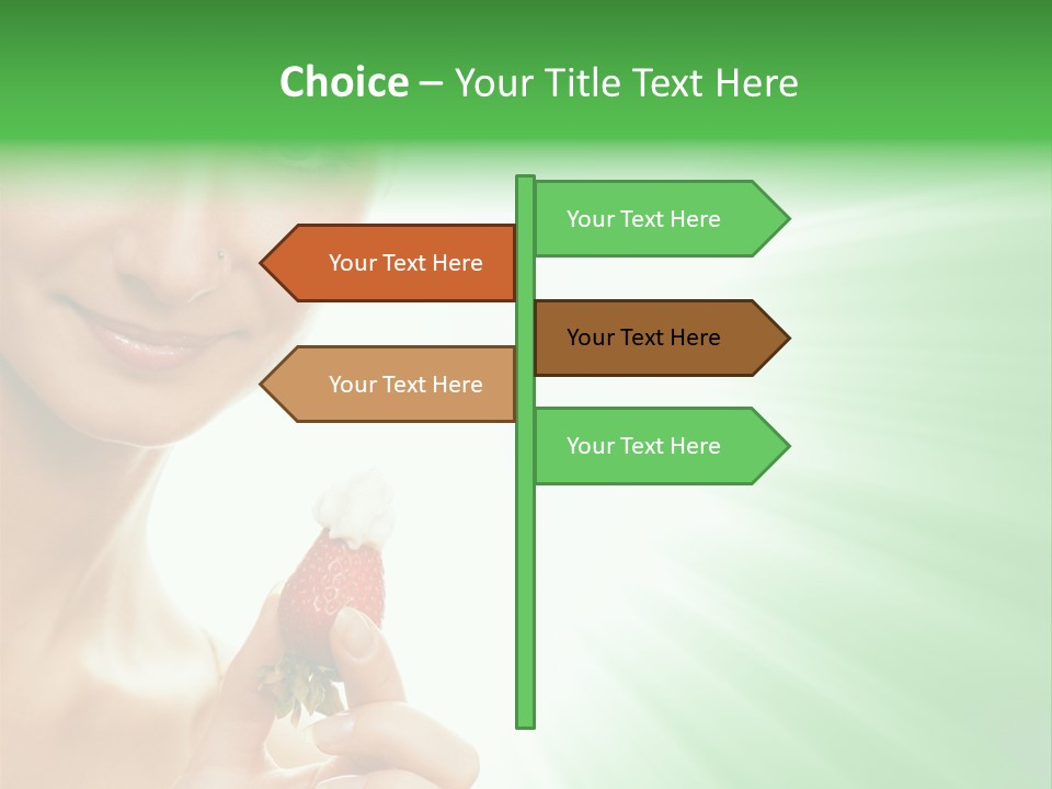 Smiling Diet Morning PowerPoint Template