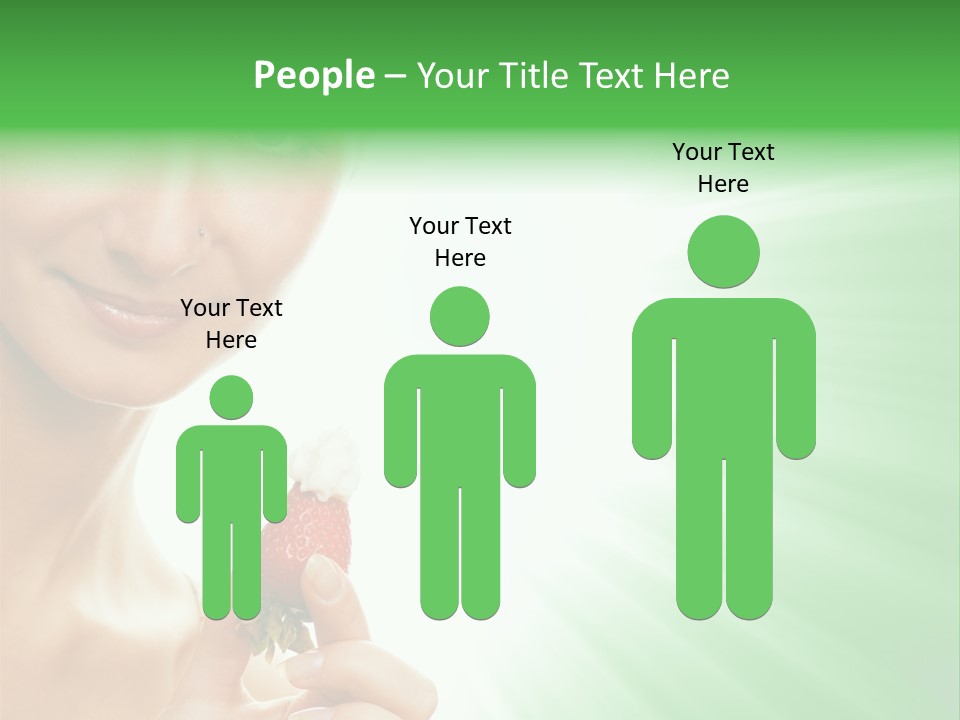 Smiling Diet Morning PowerPoint Template