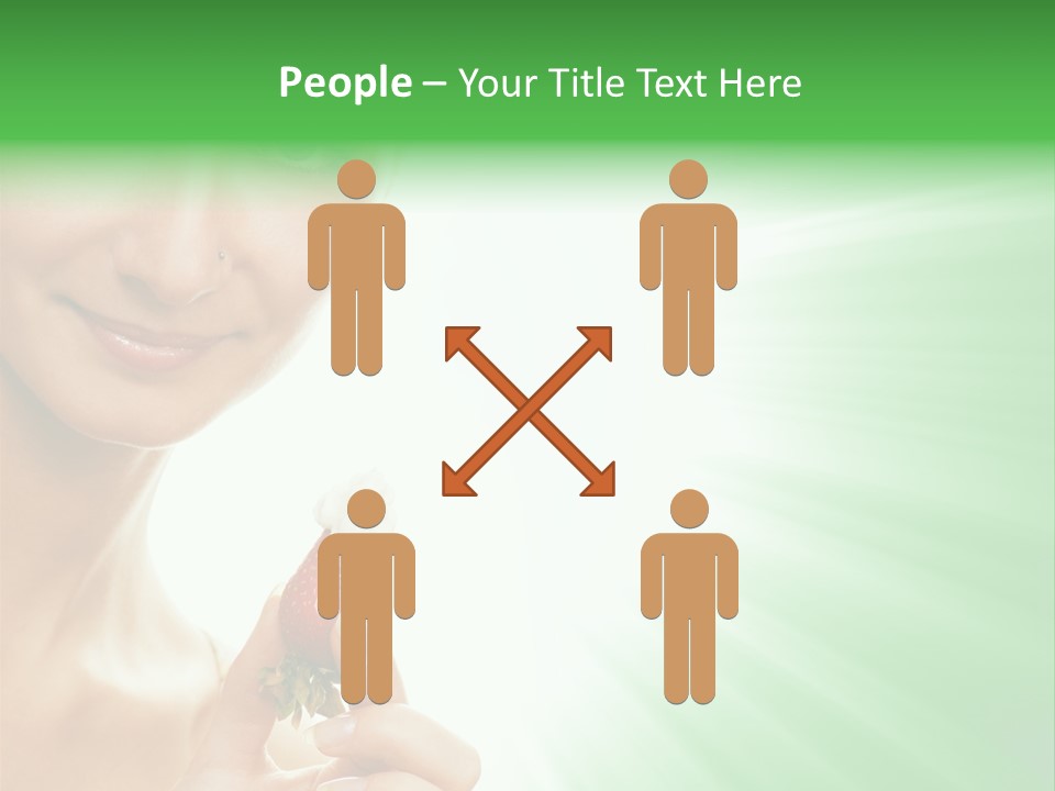 Smiling Diet Morning PowerPoint Template