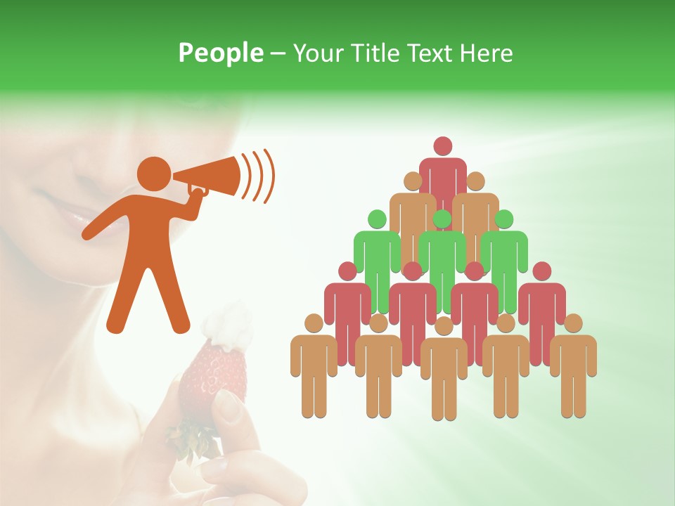 Smiling Diet Morning PowerPoint Template