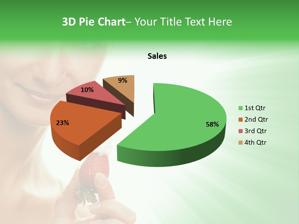 Smiling Diet Morning PowerPoint Template