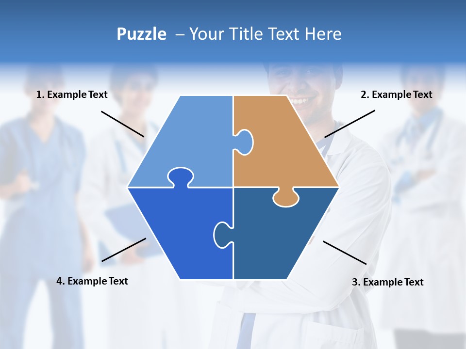 Professional Smiling Healthcare PowerPoint Template