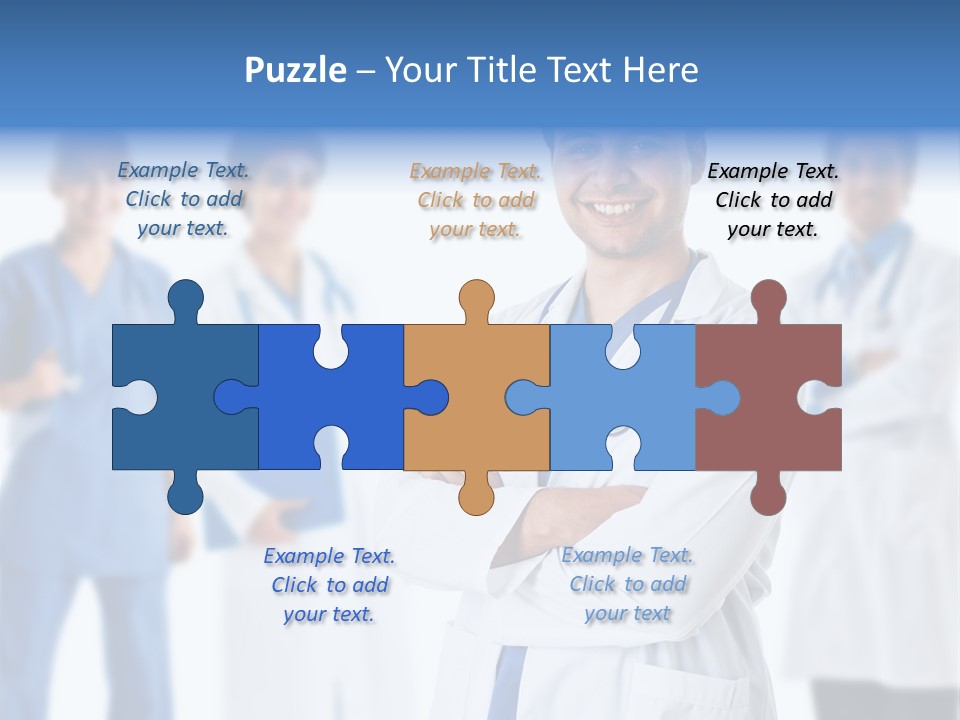 Professional Smiling Healthcare PowerPoint Template