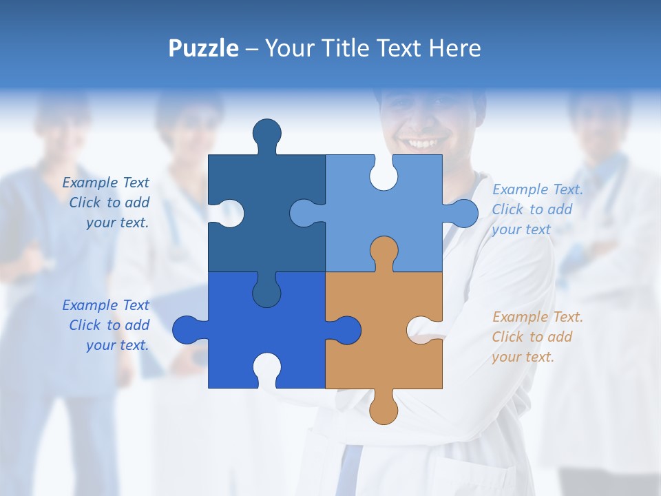 Professional Smiling Healthcare PowerPoint Template