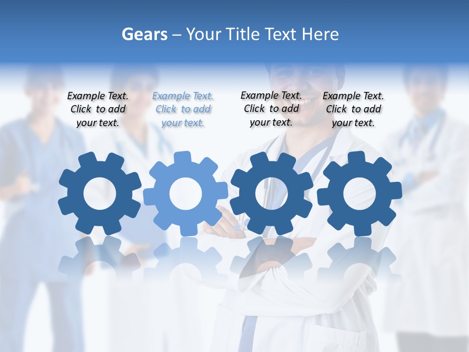 Professional Smiling Healthcare PowerPoint Template