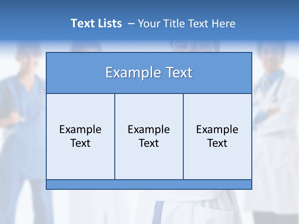 Professional Smiling Healthcare PowerPoint Template
