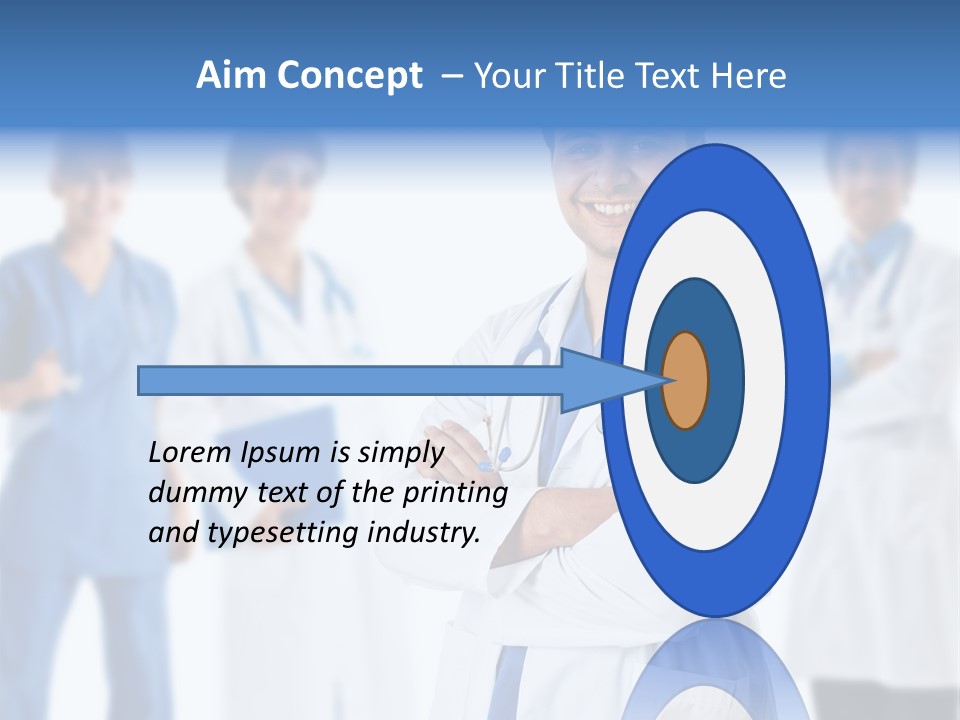 Professional Smiling Healthcare PowerPoint Template