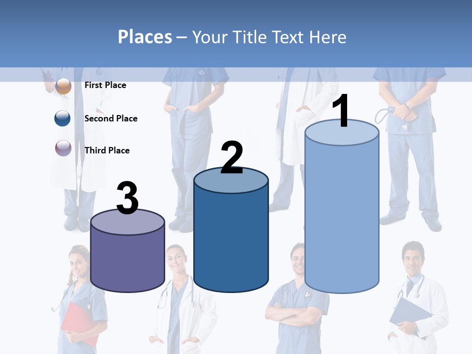 Group Physician Many PowerPoint Template