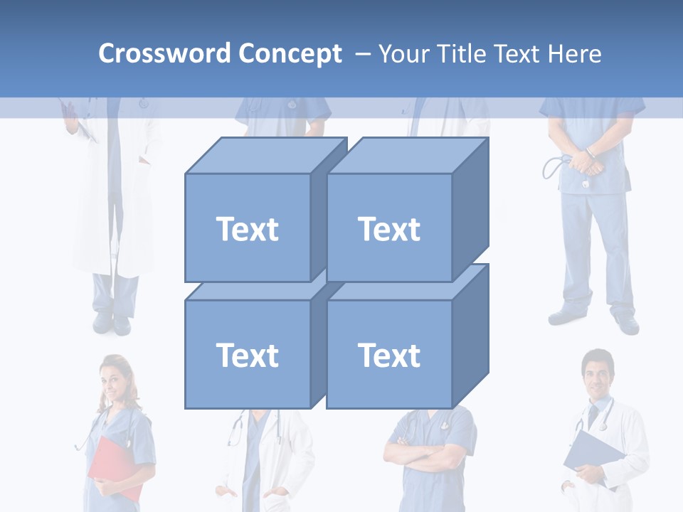 Group Physician Many PowerPoint Template