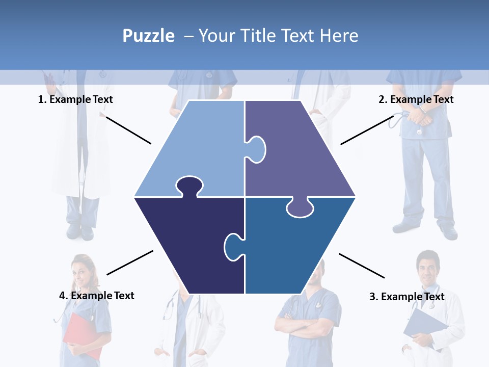 Group Physician Many PowerPoint Template