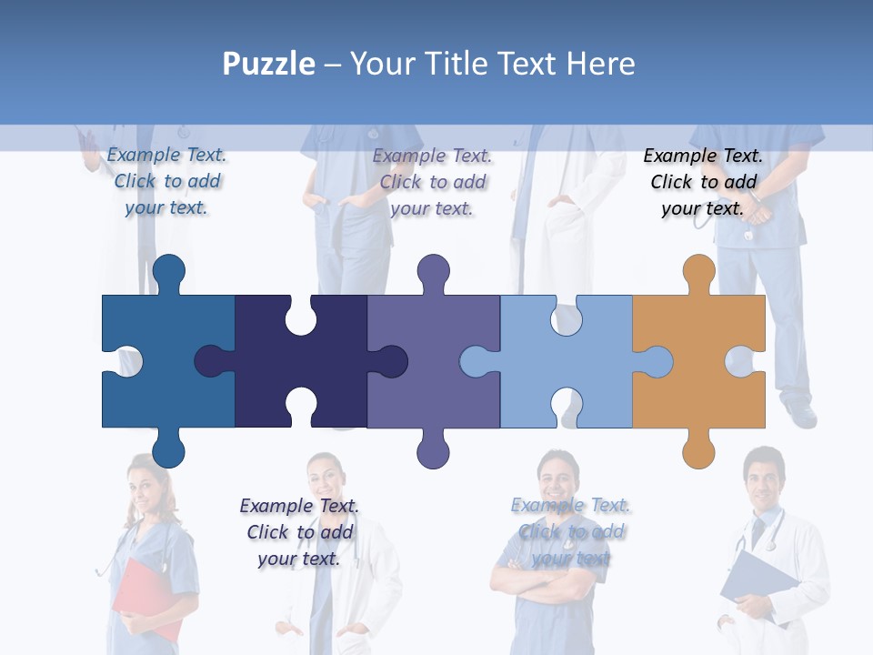 Group Physician Many PowerPoint Template