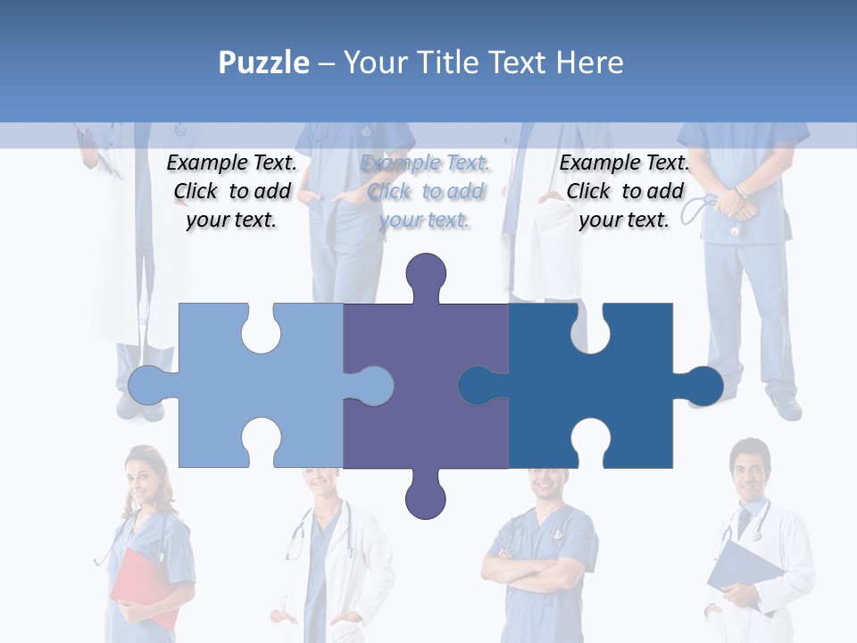 Group Physician Many PowerPoint Template