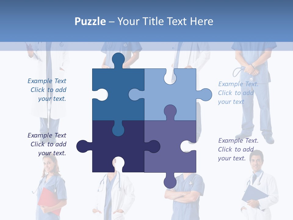 Group Physician Many PowerPoint Template